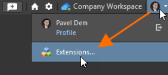 افزونه‌ها (Extensions) – Altium Designer Develop