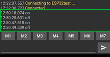 کد ESP32 برای کنترل رله از طریق بلوتوث