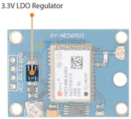 رگولاتور ولتاژ ماژول GPS Neo 6m