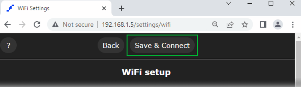 ذخیره و اتصال به وای فای