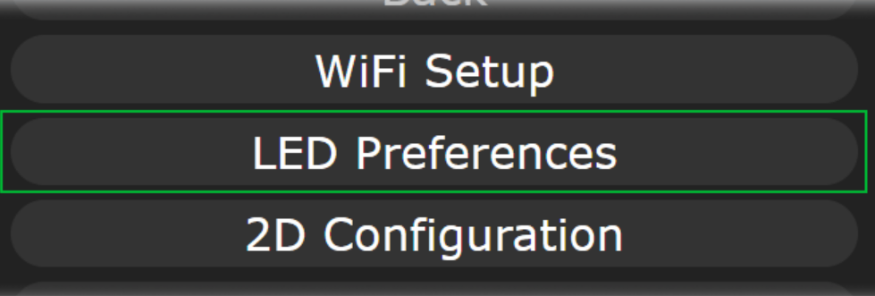 تنظیم LEDها در WLED