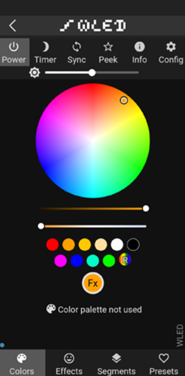 تنظیم نور LED با ESP32