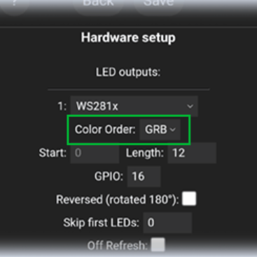 تنظیم نور LED با ESP32