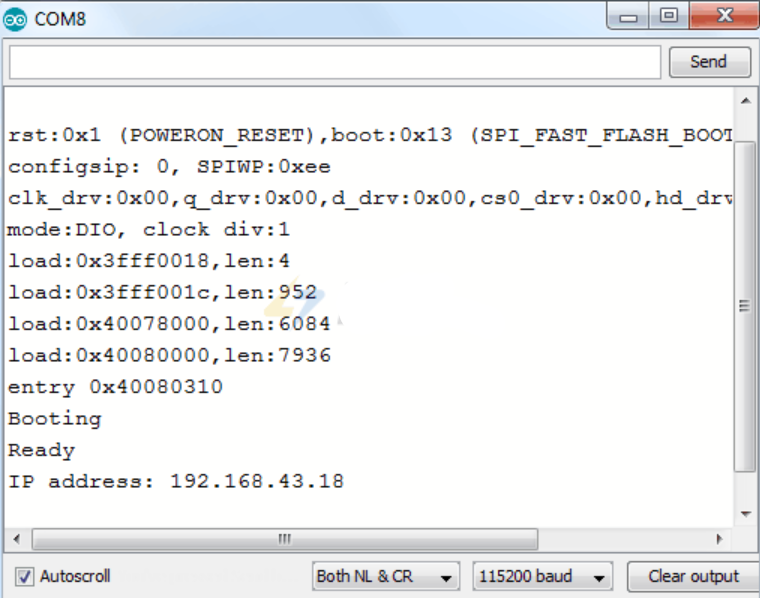 دسترسی به وب سرور ESP32