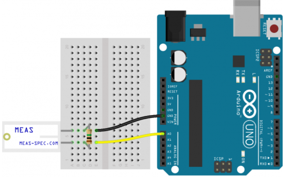 اتصال پیزو به آردوینو