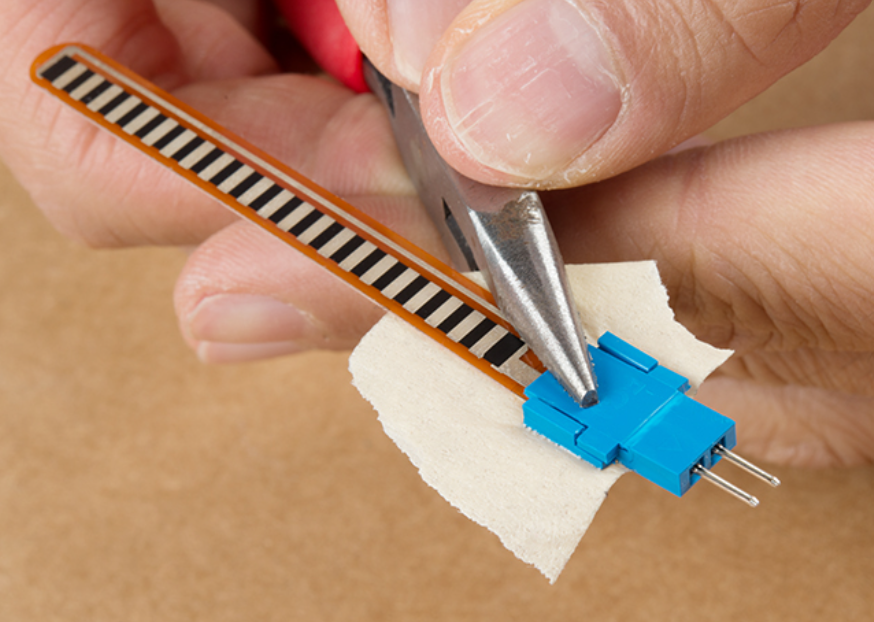 استفاده از دم باریک با سنسور فشار