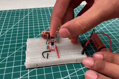 اجرای مدار Joule Thief