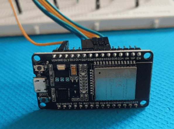 مدار اتصالات Opencv تشخیص دست با ESP32