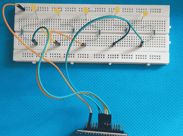 پروژه تشخیص حرکت دست با ESP32