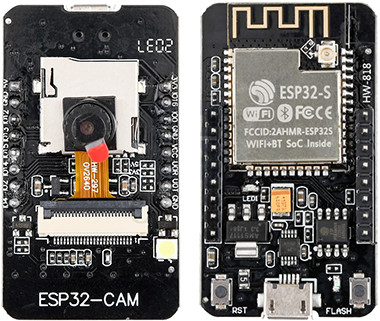 ماژول ESP32-CAM-CH340 با چیپ CH340 و پورت میکرو یو اس بی